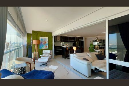 Apartamento para alugar com 90m², 1 quarto e 2 vagas Apartamento para alugar com 90m², 1 quarto e 2 vagasVaranda da Sala de Jantar