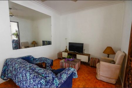 Sala de apartamento à venda com 3 quartos, 100m² em Rio Comprido, Rio de Janeiro