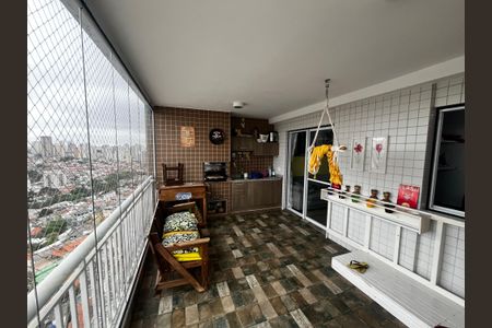 Varanda da Sala de apartamento à venda com 4 quartos, 118m² em Parque Mandaqui, São Paulo