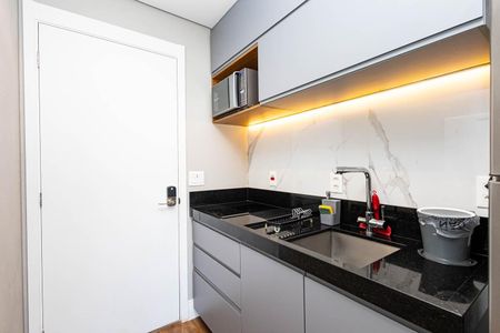Studio à venda com 26m², 1 quarto e sem vagaCozinha