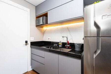 Studio à venda com 26m², 1 quarto e sem vagaCozinha