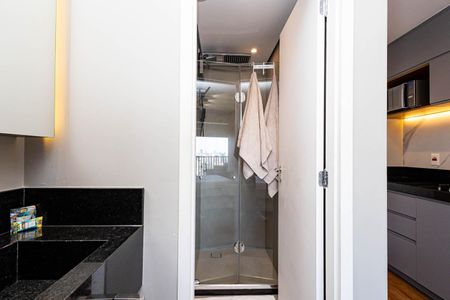 Studio à venda com 26m², 1 quarto e sem vagaBanheiro