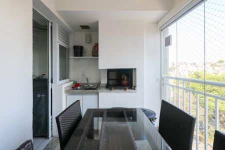 Varanda Gourmet de apartamento à venda com 2 quartos, 64m² em Santa Maria, São Caetano do Sul