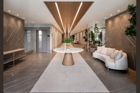 Apartamento para alugar com 92m², 2 quartos e 1 vagaHall de entrada