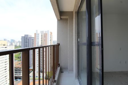 Varanda do Studio de kitnet/studio à venda com 1 quarto, 25m² em Vila Olímpia, São Paulo