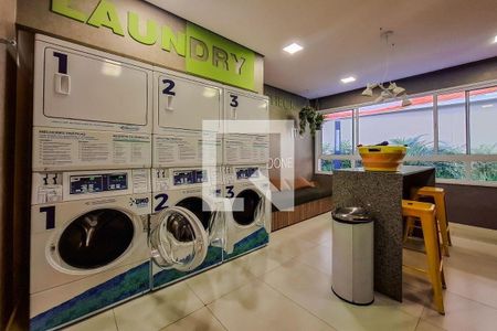 Apartamento para alugar com 32m², 1 quarto e sem vaga Apartamento para alugar com 32m², 1 quarto e sem vagaLavanderia