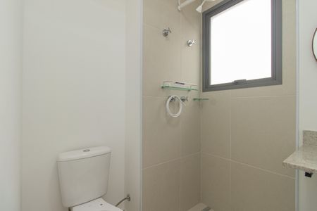 Studio para alugar com 38m², 0 quarto e 1 vaga Studio para alugar com 38m², 0 quarto e 1 vagaBanheiro