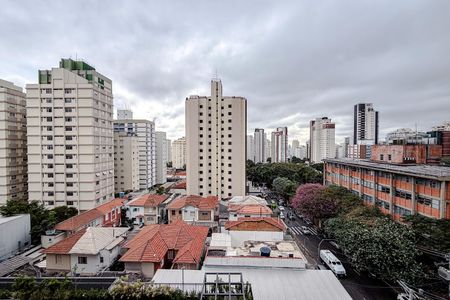 Vista da Varanda de kitnet/studio à venda com 1 quarto, 32m² em Vila Mariana, São Paulo