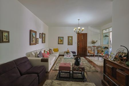 Sala de apartamento à venda com 4 quartos, 150m² em Santo Antônio, Belo Horizonte