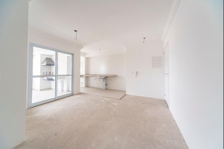 Sala de apartamento à venda com 3 quartos, 83m² em Vila Pires, Santo André