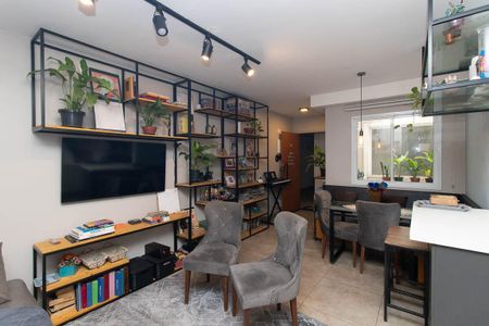 Sala de apartamento para alugar com 2 quartos, 52m² em Vila Leonor, São Paulo