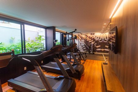 Apartamento para alugar com 92m², 3 quartos e 2 vagas Apartamento para alugar com 92m², 3 quartos e 2 vagasÁrea comum - Academia