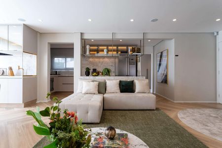 Sala de apartamento à venda com 3 quartos, 136m² em Água Branca, São Paulo