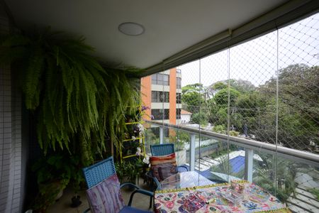 Varanda da Sala de apartamento para alugar com 3 quartos, 118m² em Vila Mariana, São Paulo