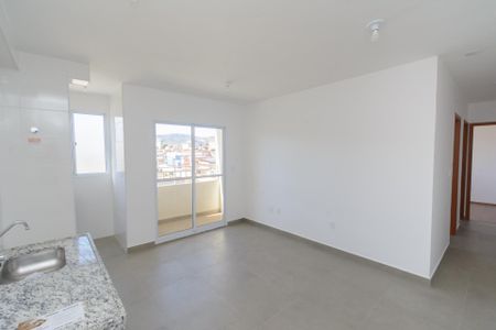Sala/Cozinha de apartamento para alugar com 2 quartos, 50m² em Milionários, Belo Horizonte