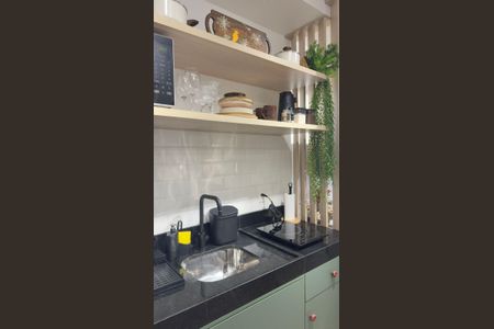 Studio à venda com 28m², 1 quarto e 1 vaga Studio à venda com 28m², 1 quarto e 1 vagaCozinha