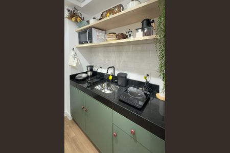 Studio à venda com 28m², 1 quarto e 1 vaga Studio à venda com 28m², 1 quarto e 1 vagaCozinha