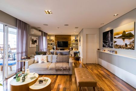 Sala de apartamento à venda com 3 quartos, 163m² em Vila Andrade, São Paulo