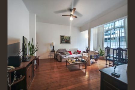 Sala de apartamento à venda com 3 quartos, 116m² em Tijuca, Rio de Janeiro