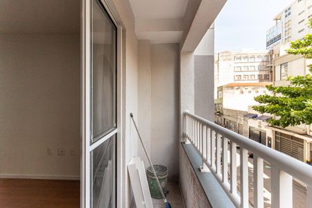 Varanda do Studio de kitnet/studio para alugar com 1 quarto, 19m² em Campos Elíseos, São Paulo
