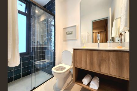 Apartamento à venda com 40m², 1 quarto e 1 vagaBanheiro da Suíte