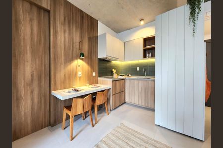 Apartamento à venda com 40m², 1 quarto e 1 vagaCozinha