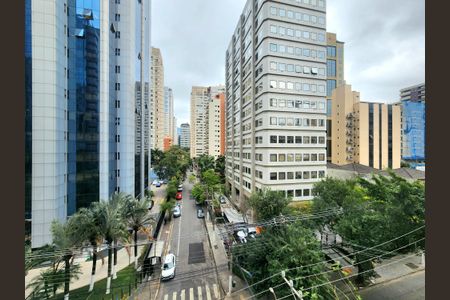 Vista Sala de apartamento à venda com 1 quarto, 40m² em Itaim Bibi, São Paulo