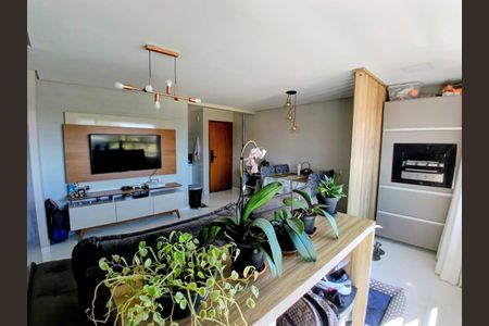 Sala de apartamento à venda com 2 quartos, 73m² em Castelo, Belo Horizonte