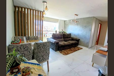Sala de apartamento à venda com 2 quartos, 73m² em Castelo, Belo Horizonte