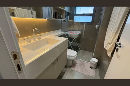 Apartamento para alugar com 95m², 2 quartos e 2 vagasBanheiro da Suíte 2