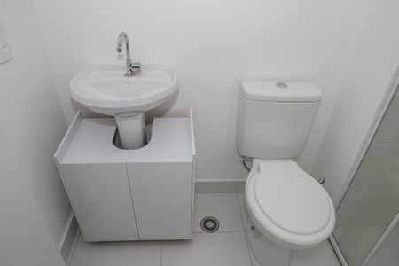 Apartamento à venda com 32m², 1 quarto e sem vagaBanheiro da Suíte