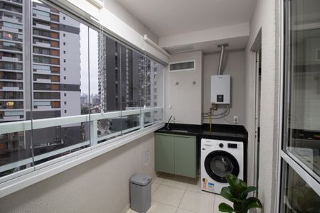 Varanda da Sala de apartamento à venda com 2 quartos, 45m² em Butantã, São Paulo