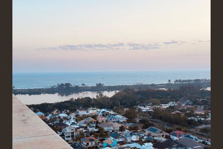 Varanda - Vista de apartamento à venda com 3 quartos, 180m² em Barra da Tijuca, Rio de Janeiro