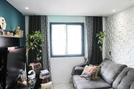 Sala  de apartamento à venda com 2 quartos, 62m² em Ponte Grande, Guarulhos