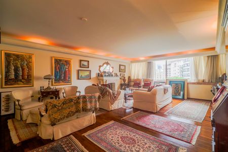 Sala de apartamento à venda com 3 quartos, 250m² em Jardim Paulista, São Paulo