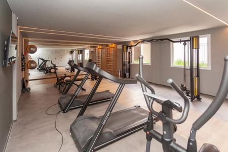 Apartamento para alugar com 45m², 2 quartos e 1 vaga Apartamento para alugar com 45m², 2 quartos e 1 vagaÁrea comum - Academia