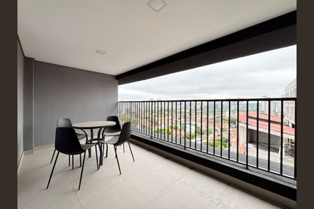 Varanda de kitnet/studio para alugar com 1 quarto, 30m² em Vila Olímpia, São Paulo