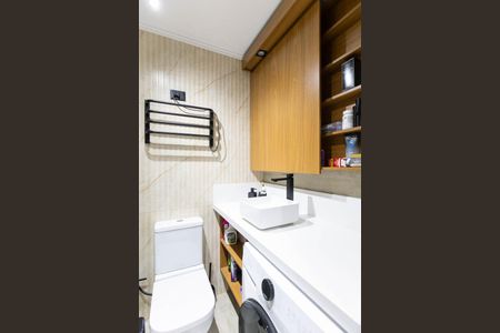 Banheiro de kitnet/studio à venda com 1 quarto, 35m² em Campos Elíseos, São Paulo