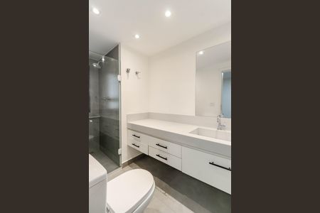 Apartamento para alugar com 160m², 4 quartos e 3 vagasBanheiro da Suíte 2