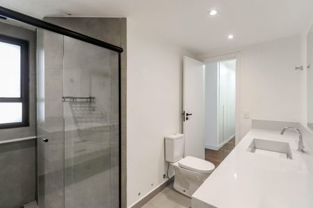 Apartamento para alugar com 160m², 4 quartos e 3 vagasBanheiro da Suíte 1