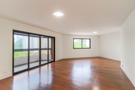 Sala de apartamento para alugar com 4 quartos, 160m² em Brooklin, São Paulo