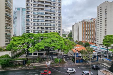 Vista da Varanda da Sala de apartamento para alugar com 4 quartos, 160m² em Brooklin, São Paulo