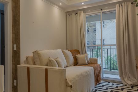 Sala de apartamento à venda com 1 quarto, 42m² em Jardim Olavo Bilac, São Bernardo do Campo