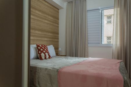 Suíte 1 de apartamento à venda com 1 quarto, 42m² em Jardim Olavo Bilac, São Bernardo do Campo