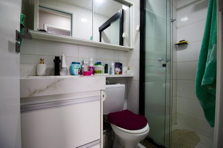 Apartamento à venda com 63m², 2 quartos e 1 vagaBanheiro Social