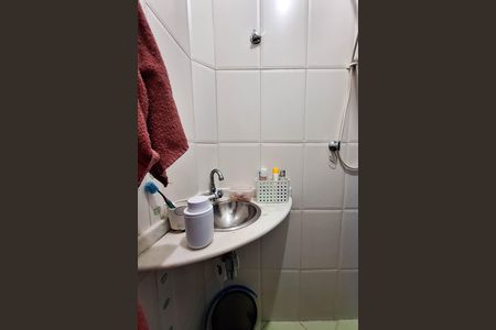 Banheiro de kitnet/studio à venda com 1 quarto, 23m² em Centro, Niterói