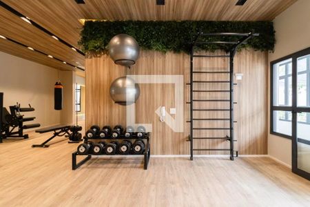 Apartamento para alugar com 25m², 1 quarto e sem vaga Apartamento para alugar com 25m², 1 quarto e sem vagaÁrea comum - Academia