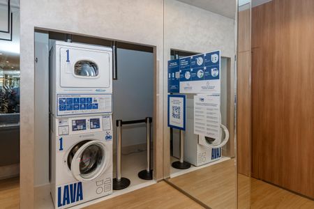 Studio à venda com 25m², 1 quarto e sem vagaLavanderia