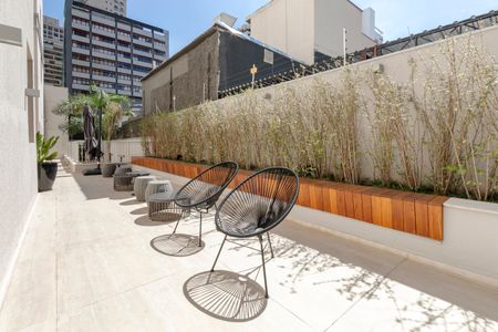 Studio à venda com 25m², 1 quarto e sem vagaÁrea Comum