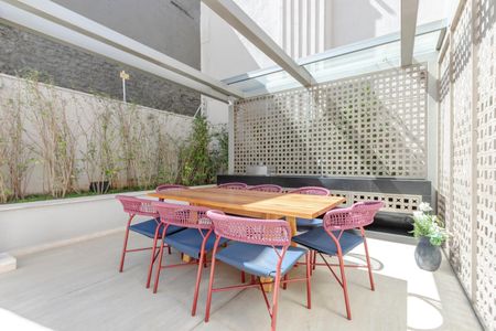 Studio à venda com 25m², 1 quarto e sem vagaChurrasqueira